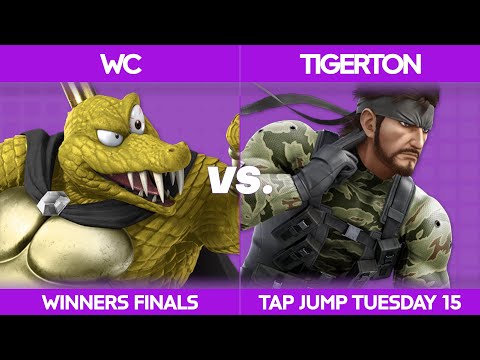 Tap Jump Tuesday 15 - WC (King K. Rool, Steve, Donkey Kong) vs Tigerton (Snake): Winners Finals