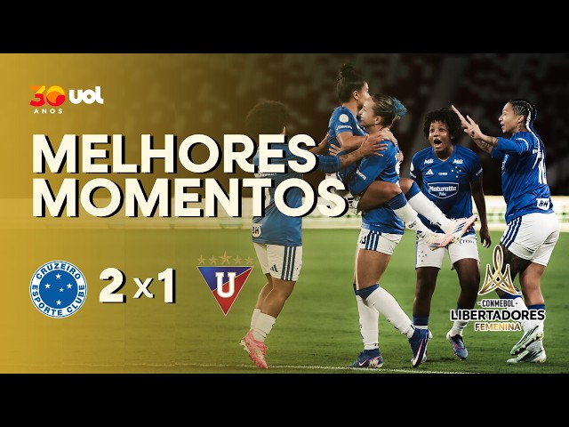 Byanca Brasil decide, e Cruzeiro vence em estreia na Libertadores Feminina
