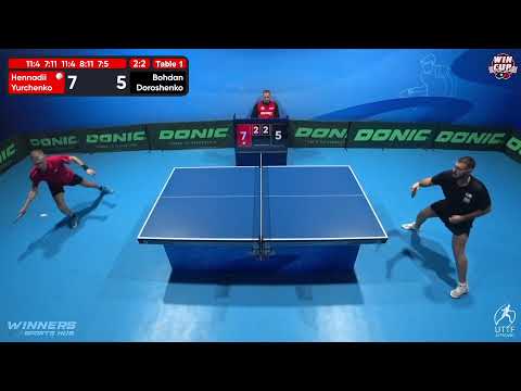 11:30 Hennadii Yurchenko 3-2 Bohdan Doroshenko West 1 WIN CUP 17.11.2022 | TABLE TENNIS WINCUP