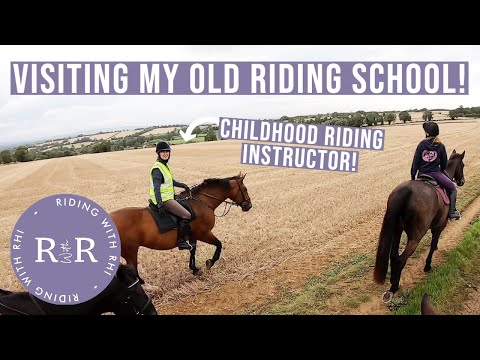 Visiting My Old Riding School + Joining Pony Camp 2020 | Riding With Rhi