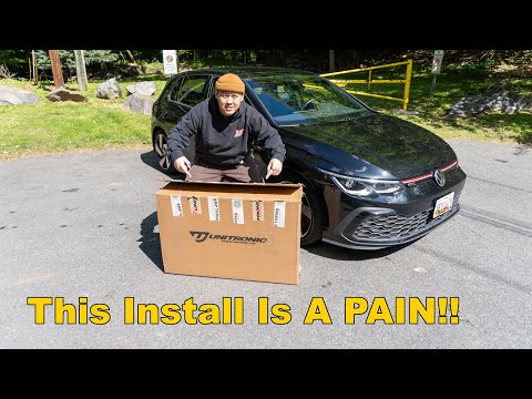 How Not To Install A Unitronic Intercooler MK8 GTI!!