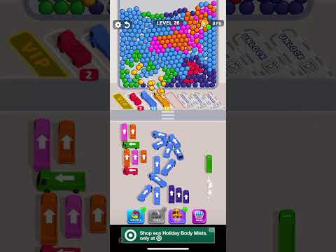Bubble Bus: Parking Jam Puzzle Level 26 - again, passed the level, but had to do it twice 🙄