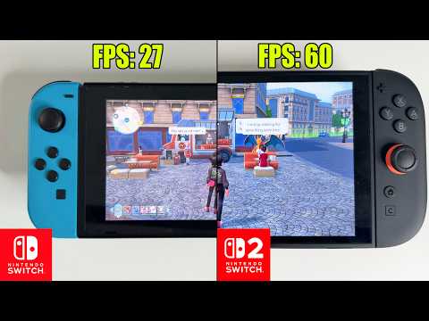 Pokémon Legends: Z-A Technical Review on Nintendo Switch 1 vs. Switch 2