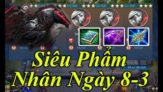 Siêu Phẩm Volkath 3 Sao Nhân Ngày 8-3 Hủy Diệt Đội Hình Mạnh Nhất Cờ Liên Quân Mùa 9