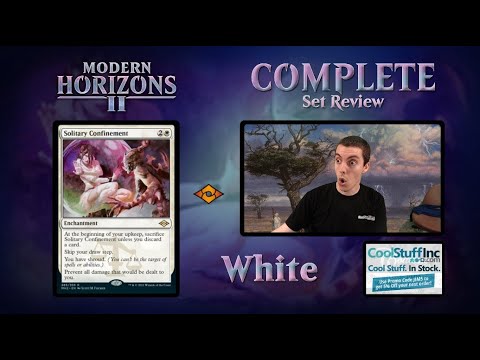 ⚪ Complete Set Review - Modern Horizons 2 - White Cards - Constructed And Limited