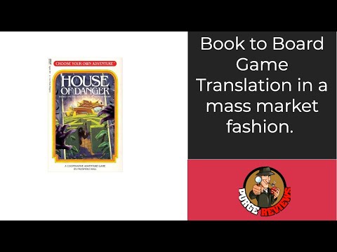 The Purge: # 2334 Choose Your Own Adventure: House of Danger: From the Book to your Board Game Table the stories are alive with cards!