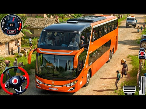 New Coach Bus Simulator 2026 - Indian Bus Game Offroad Driving - Android Gameplay
