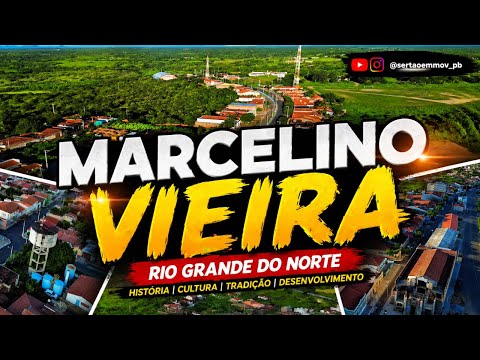 MARCELO VIEIRA-RN VISTA DO ALTO! Imagens Aéreas Impressionantes da Cidade