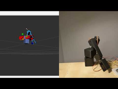 4DoF 3D printed robot