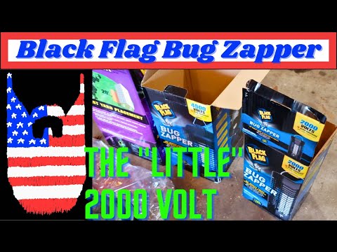 Black Flag 2000 VOLT Bug Zapper Review