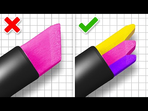 How to Get the Most Out of Your Felt Tip Pens #shorts