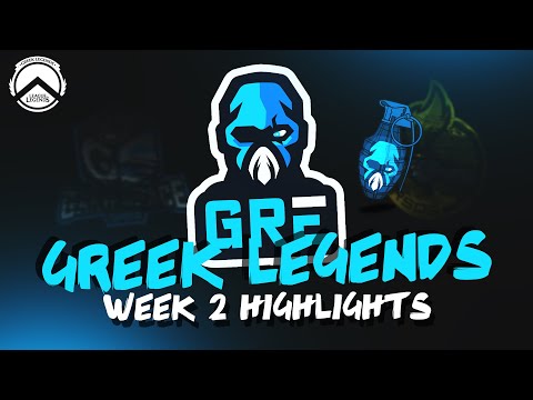 Greek Legends - GRE vs GS/PRS | Highlights Week 2 + Jersey Giveaway !