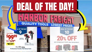 Harbor Freight Deals You Don't want to Miss!