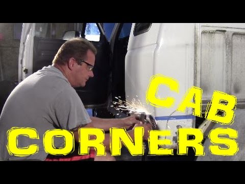 FORD CAB CORNER REPLACEMENT - RUST REPAIR