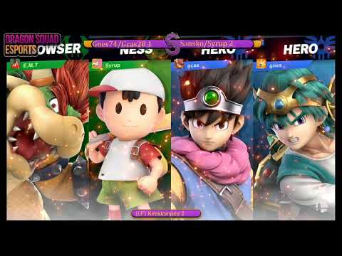 Gnes74/Gcas28 [Hero/Hero] vs Sansko/Syrup [Ness/Bowser] Losers Finals Kirbstomped 2