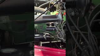 1949 International KB-2 Pickup Truck Engine Bay Idle