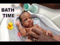 Melanie's First Bath/ Morning Routine
