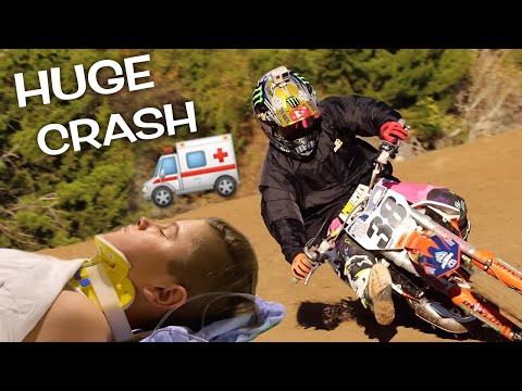 ENDED RACE IN HOSPITAL! DANGERBOY CRASHES AT MINI O'S!