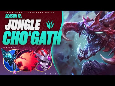 Why This Player Is Using CHO'GATH JUNGLE To Climb To GRANDMASTER!