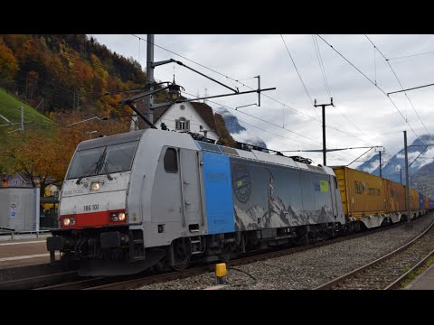 Galleria fotografica: Züge am Gotthard Nordrampe - 29.10.2015