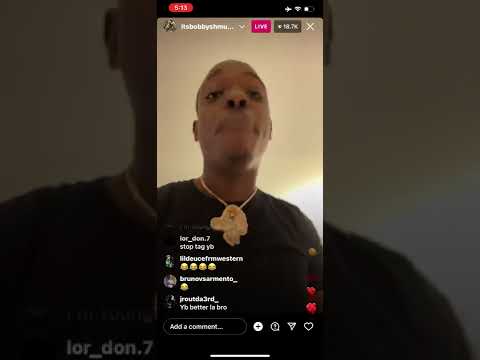 Bobby Shmurda threatens NBA Youngboy on ig live #nbayoungboy #bobbyshmurda