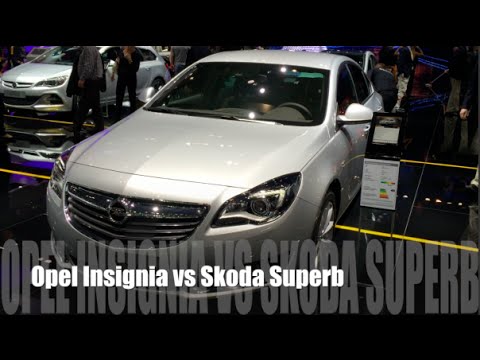 Opel Insignia 2015 vs Skoda Superb 2015