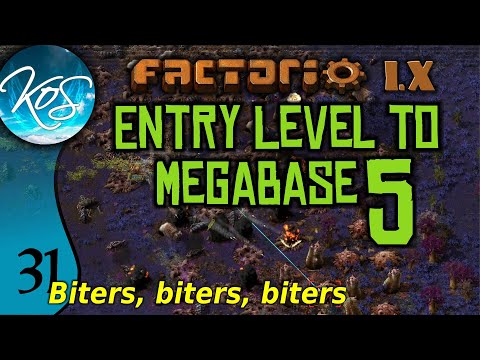 Factorio 1.X Entry Level to Megabase 5 - 31 - FIGHTING THE NEIGHBORS! - Guide, Tutorial