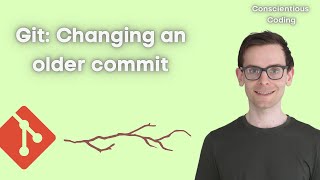 Git: change an older commit with rebase interactive