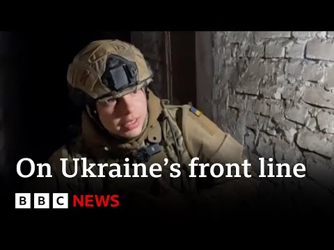 Ukraine front line near Kharkiv situation ‘dynamic and tense’ | BBC News