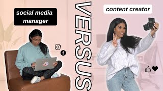 Social Media Manager vs. Content Creator?