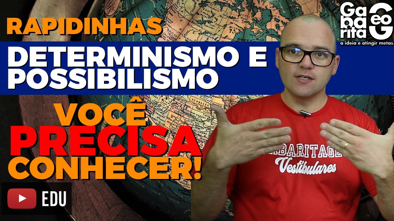 O QUE É DETERMINISMO E POSSIBILISMO GEOGRÁFICO? Geografia | Rapidinhas #012