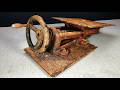 Unbelievable Restoration! Rusty Antique Sharpening Machine Restoration