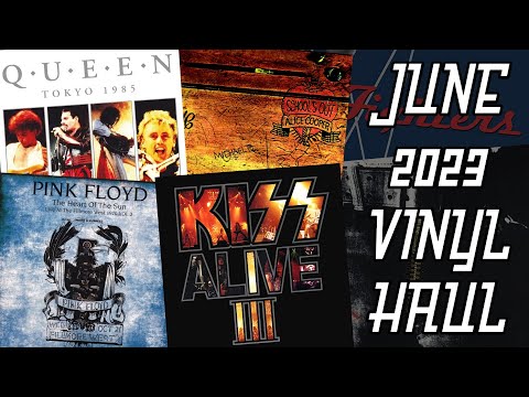 JUNE 2023 VINYL HAUL - Pink Floyd, KISS, Alice Cooper, Queen & more! | Vinyl Community