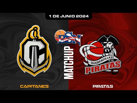 Capitanes de Arecibo vs. Piratas de Quebradillas - BSN2024
