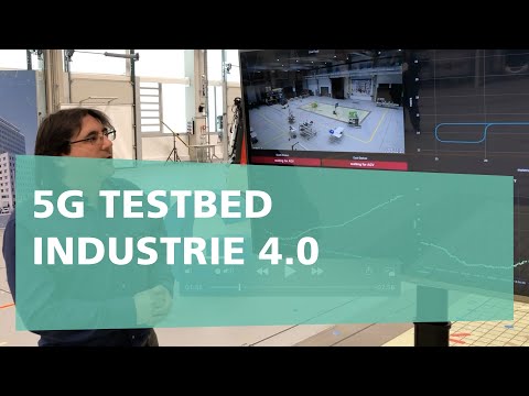 5G Testbed Industrie 4.0: Anforderungen für Produktion und Logistik simulieren und testen