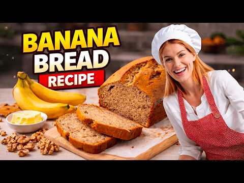 Best Banana Bread Recipe – Soft, Moist & Easy Homemade