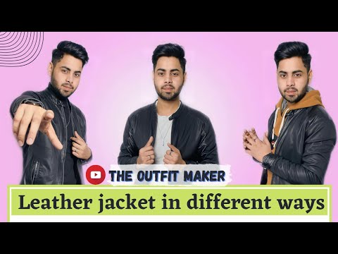 Mohit Bairwa leather jac...