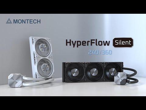 Система водяного охлаждения Montech HyperFlow Silent 360 Black