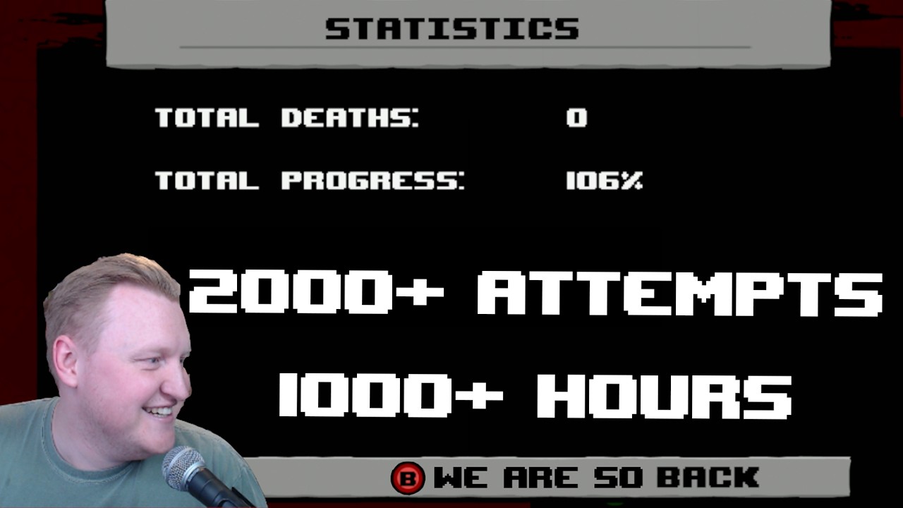 I Completed ALL of Super Meat Boy Without Dying (World First) - YouTube