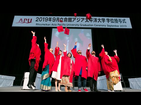 Ritsumeikan APU Fall 2019 Graduation Ceremony