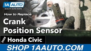 How to Replace Crank Position Sensor 06-11 Honda Civic