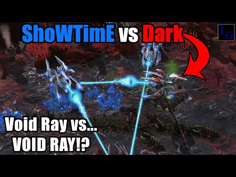 Meet Zerg's New Unit: The VOID RAY! (Dark vs ShoWTimE) | StarCraft 2 SC2 Professional Game Pro Match