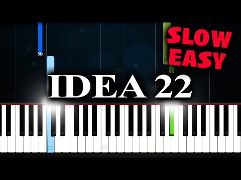 Gibran Alcocer - Idea 22 - SLOW EASY Piano Tutorial