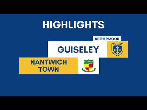 HIGHLIGHTS | Guiseley AFC vs Nantwich Town 7th January 2023