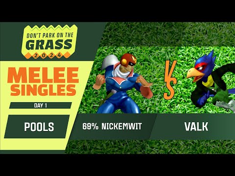 69% Nickemwit (Captain Falcon) vs Valk (Falco) - DPG 2024 - Melee Singles: Pools