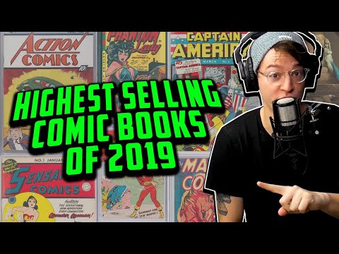 The Highest Selling Comic Books (and Art!) of 2019 // Looking Back on Some High Figure Comic Deals
