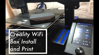 Creality WiFi Box Setup and 1st Impressions   Ender 3v2