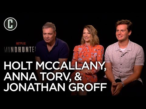 Mindhunter Season 2: Jonathan Groff, Anna Torv & Holt McCallany Interview