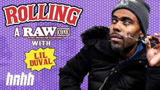 How to Roll a Raw Cone with Lil Duval | HNHH HTR