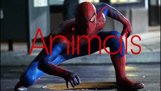 The Amazing Spider-Man | Maroon 5 - Animals | music video